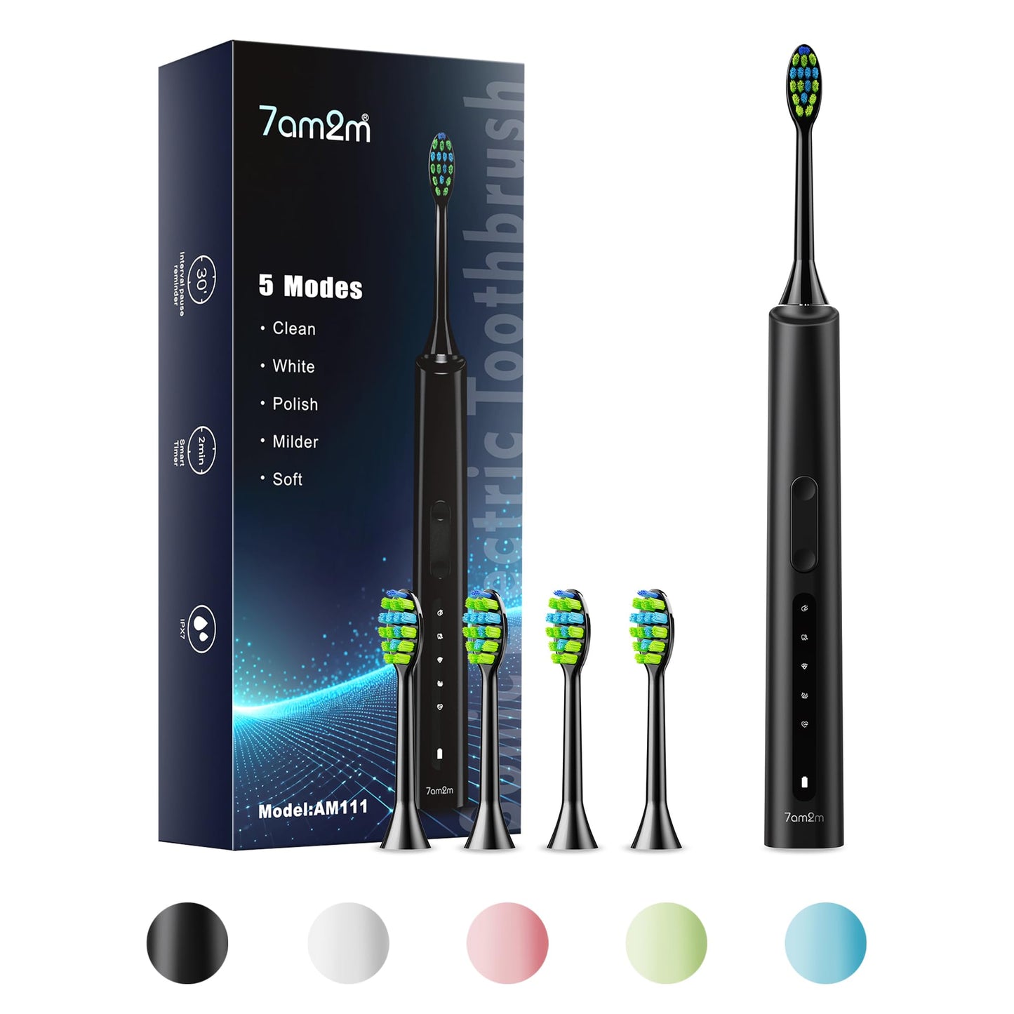 7AM2M Sonic Electric Toothbrush