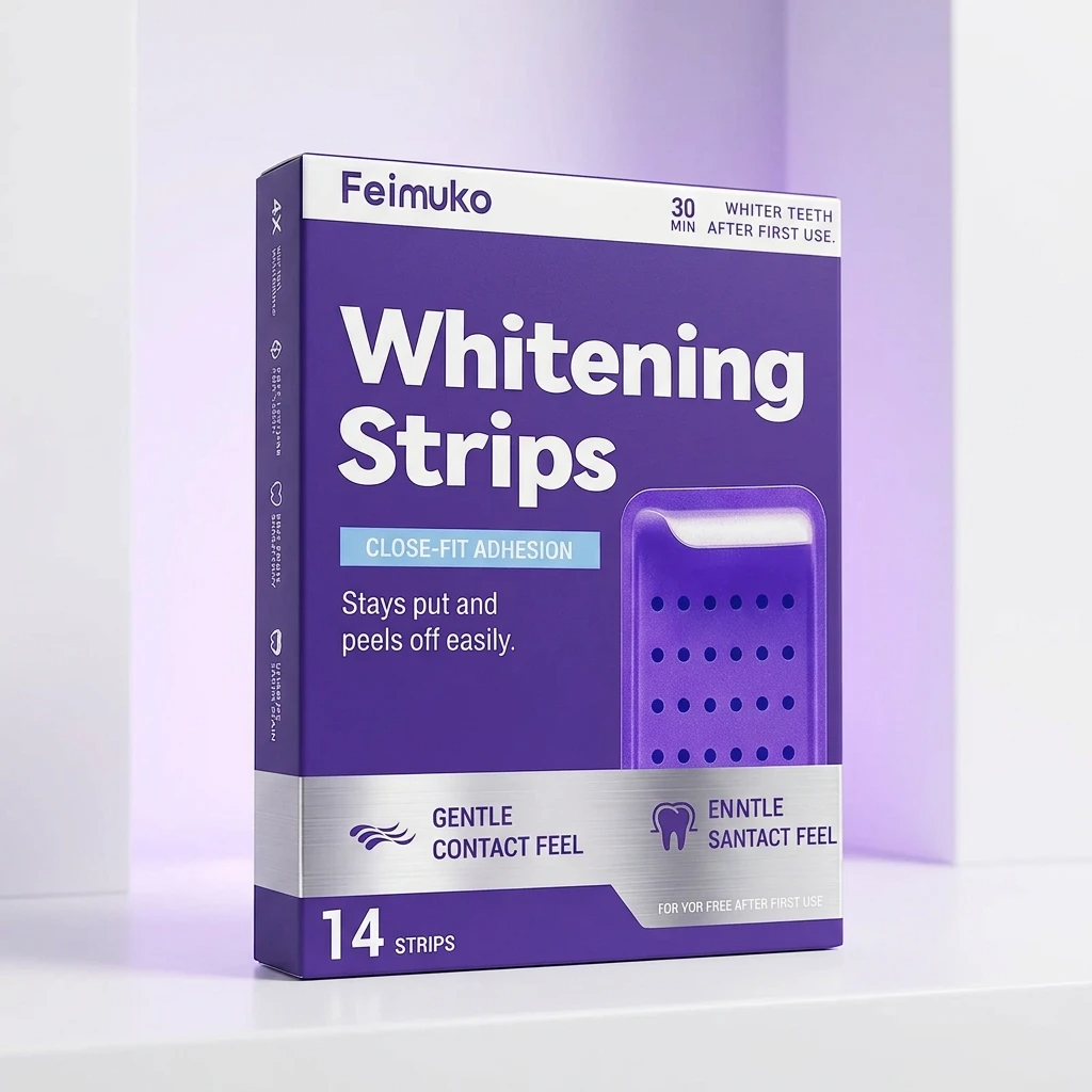 Purple Teeth Whitening Strips